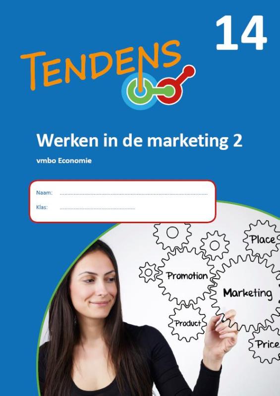 Omslag van 14 Werken in de marketing 2; Vmbo economie