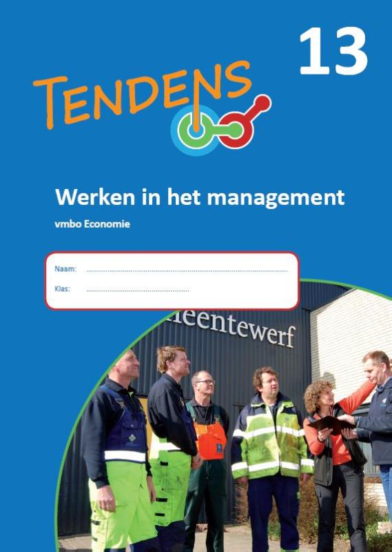 Omslag van 13 Werken in het management; Vmbo economie
