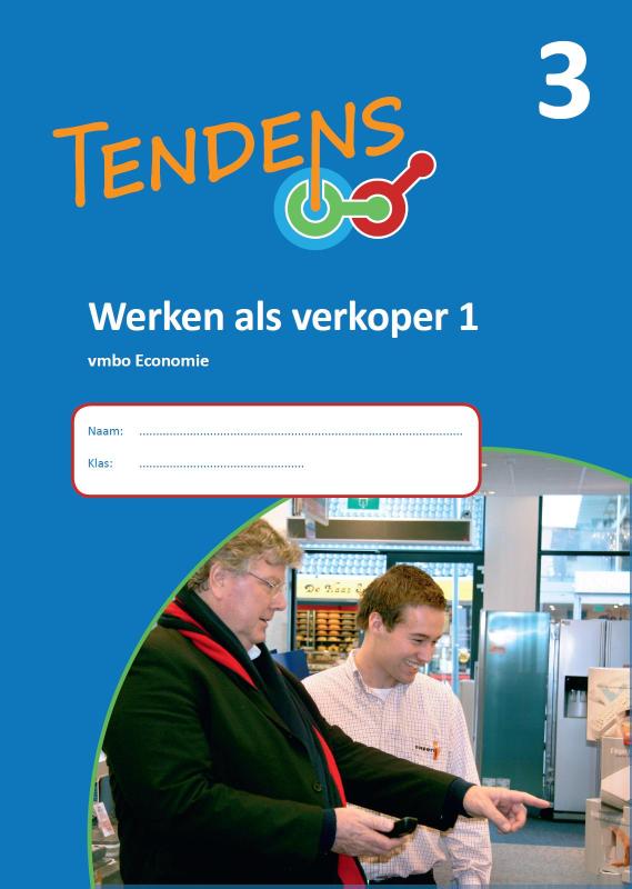 Omslag van 3 Werken als verkoper 1; Vmbo economie
