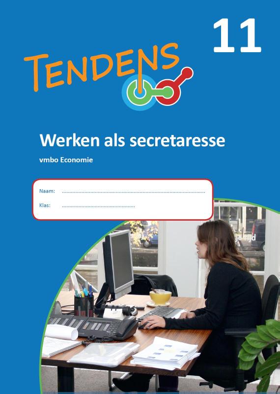 Omslag van 11 Werken als secreteresse; Vmbo eocnomie
