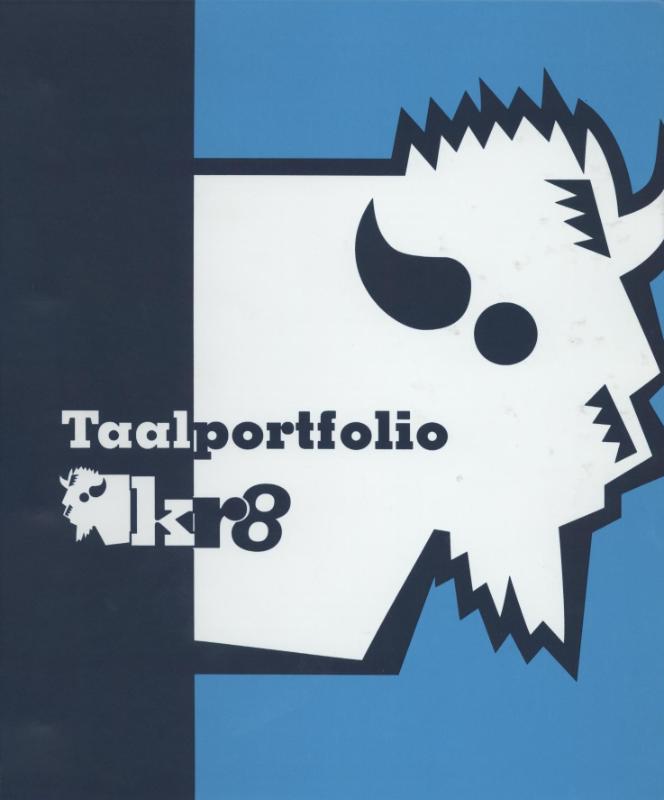 Omslag van Taalportfolio Kr8