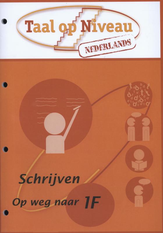 Omslag van schrijven op weg naar niveau 1F