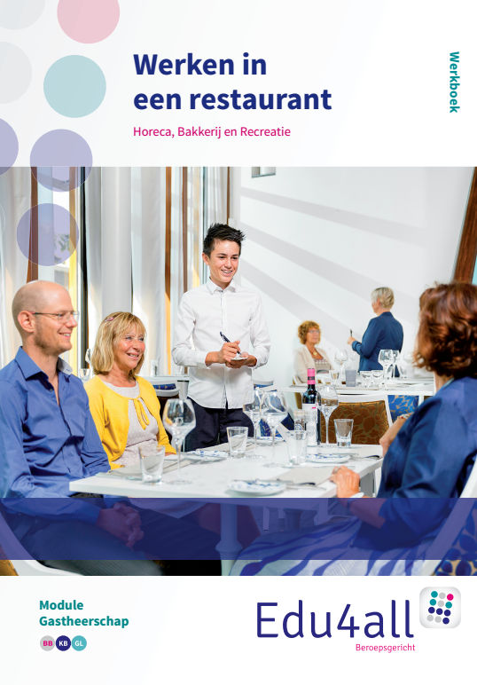 Omslag van Werken in een restaurant