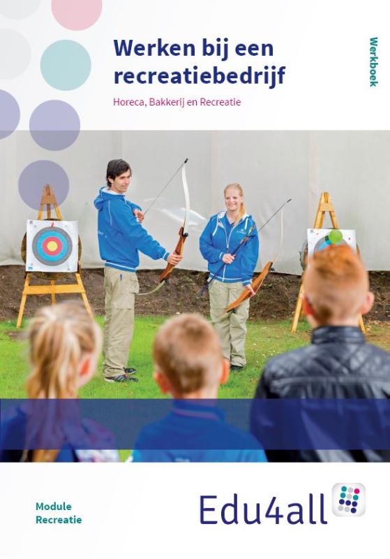 Omslag van Werken bij een recreatiebedrijf
