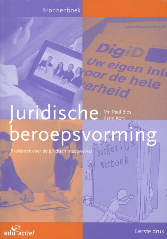 Omslag van Juridische beroepsvorming