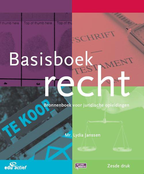 Omslag van Basisboek recht