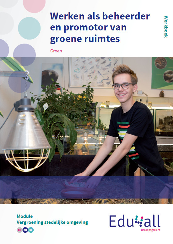 Omslag van Werken als beheerder en promoter van groene ruimtes