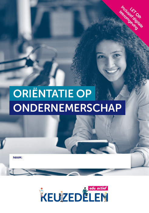 Omslag van KEUZEDEEL ORIENTATIE OP ONDERNEMERSCHAP