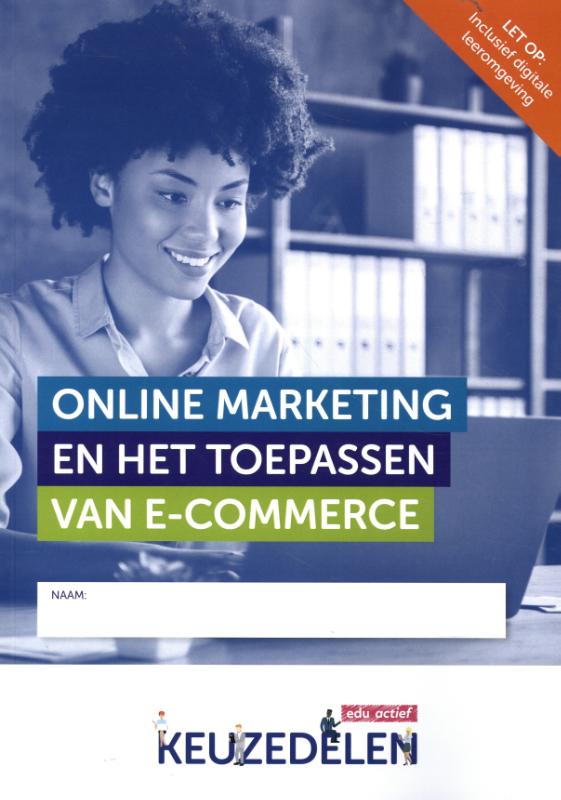Omslag van Online marketing en het toepassen van e-commerce folio