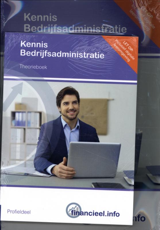 Omslag van Kennis Bedrijfsadministratie - set van theorieboek en werkboek | Editie 2019
