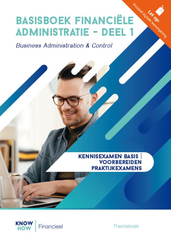Omslag van Basisboek Financiële administratie 1 | combipakket