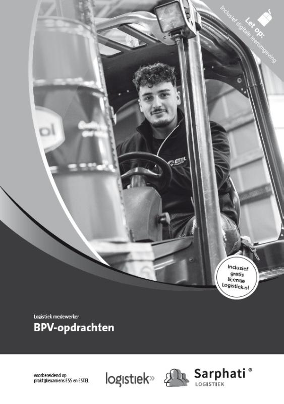 Omslag van BPV opdrachten logistiek medewerker