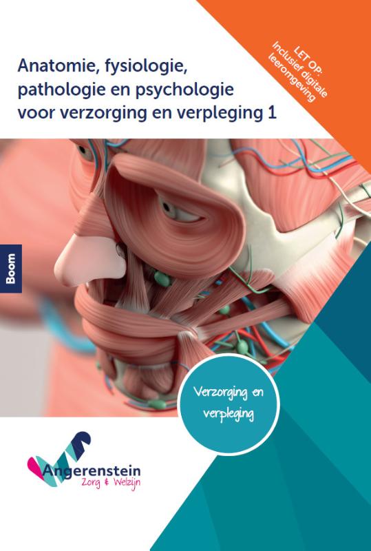 Omslag van Anatomie, fysiologie, pathologie en psychologie voor verzorging en verpleging 1 | combipakket