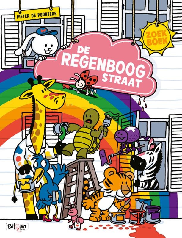 Omslag van De regenboogstraat