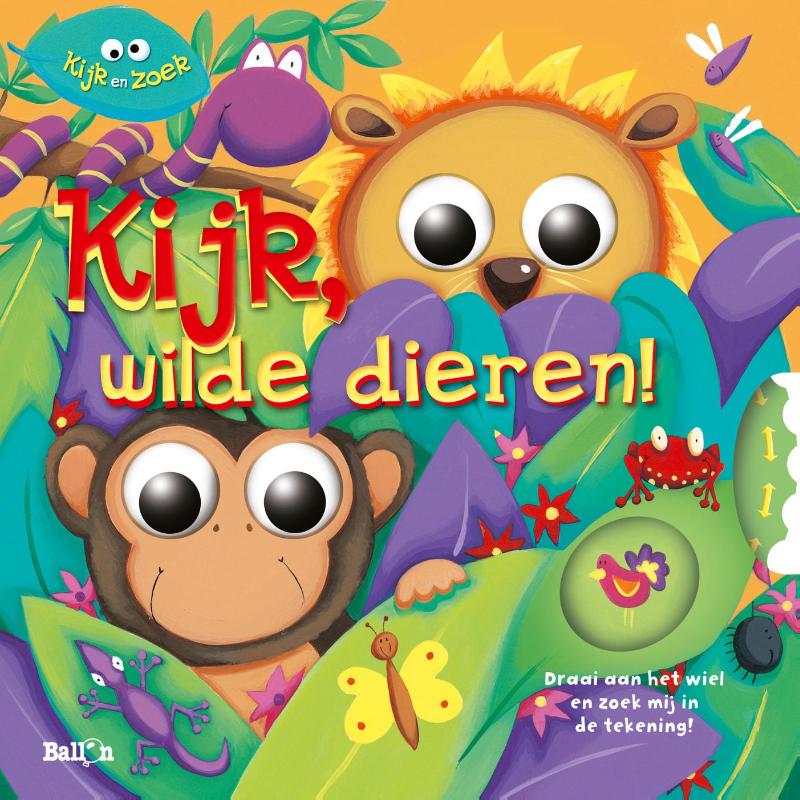 Omslag van Kijk, wilde dieren