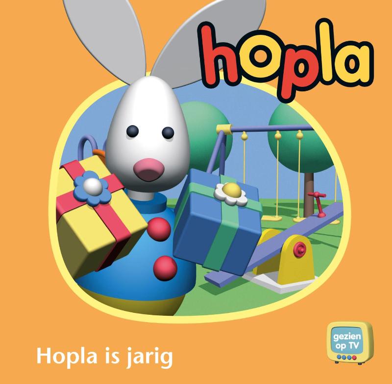 Omslag van Hopla is jarig