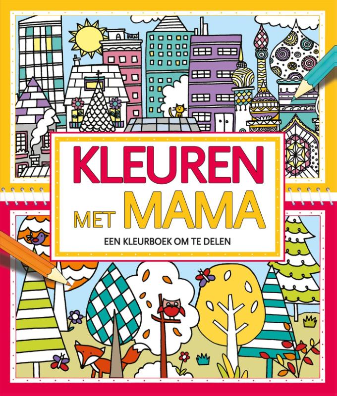 Omslag van Kleuren met mama