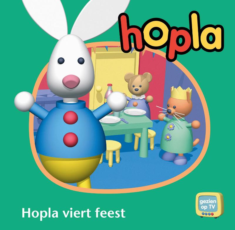 Omslag van Hopla viert feest