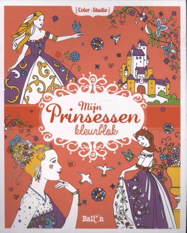 Omslag van Mijn Prinsessen kleurblok