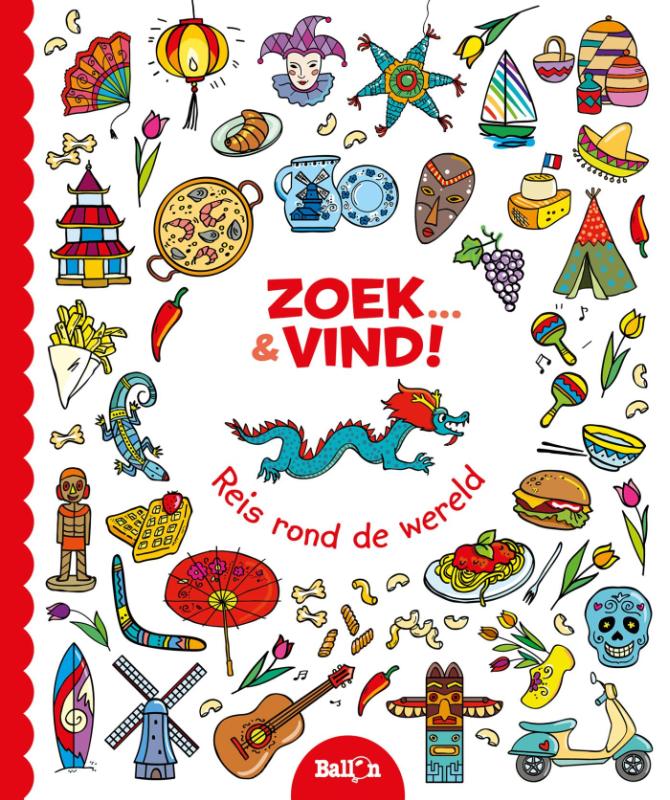 Omslag van Zoek & vind...Reis rond de wereld
