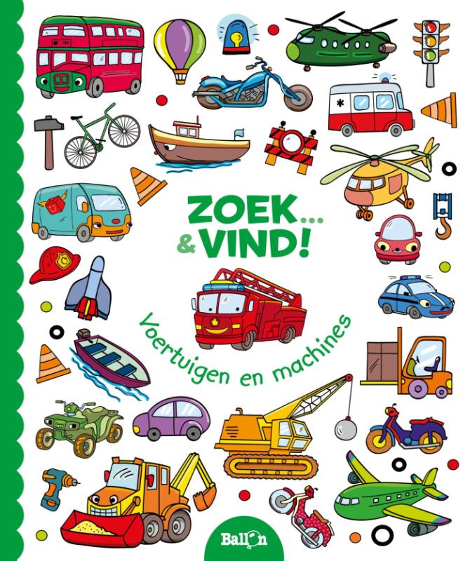 Omslag van Zoek & vind...Voertuigen en machines