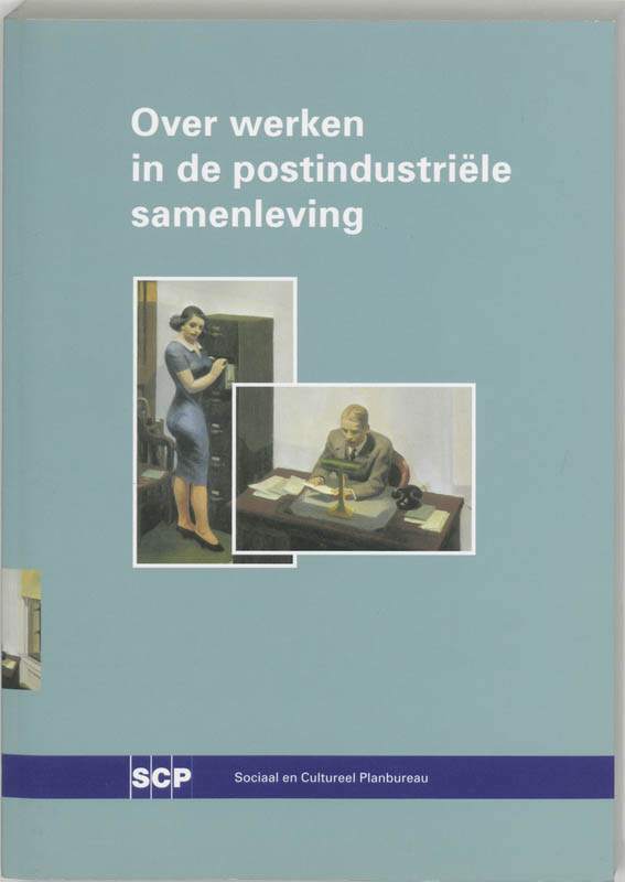 Omslag van Over werken in de postindustriele samenleving