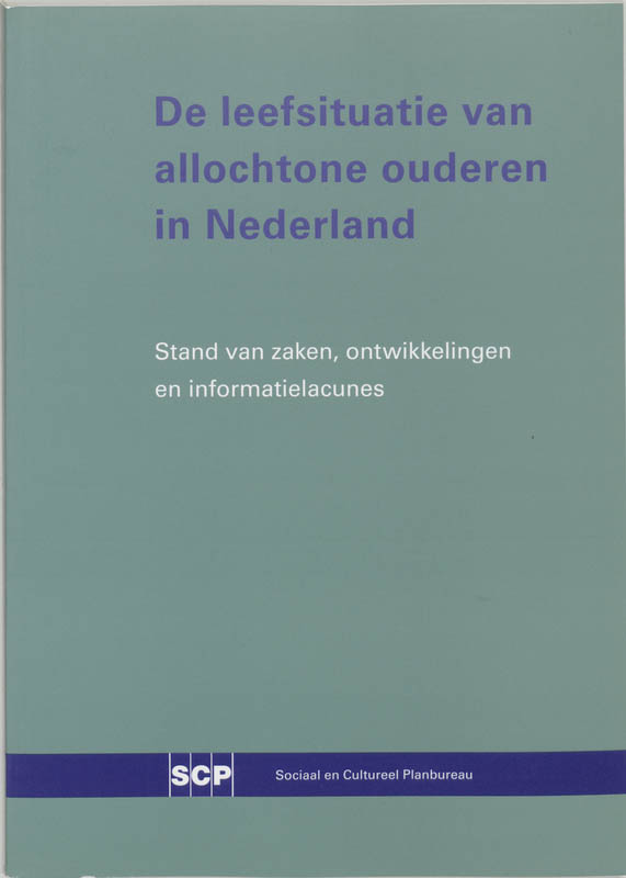 Omslag van De leefsituatie van allochtone ouderen in Nederland