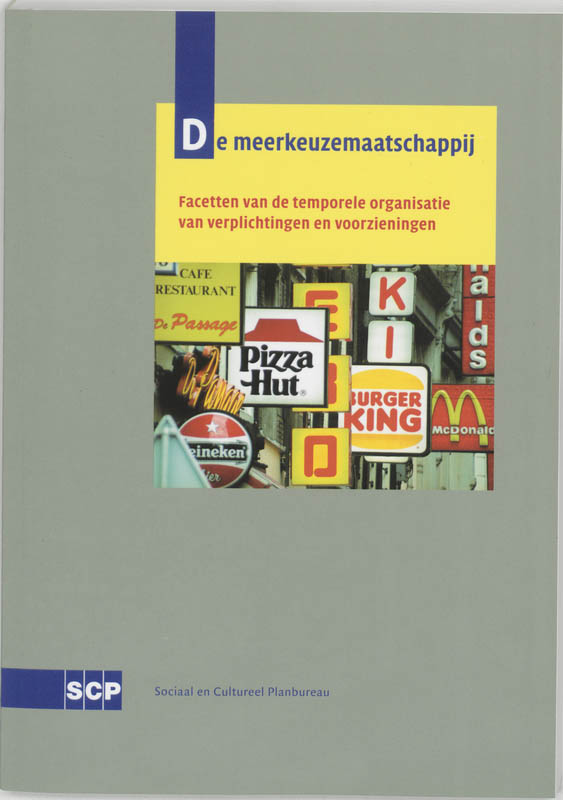 Omslag van De meerkeuzemaatschappij