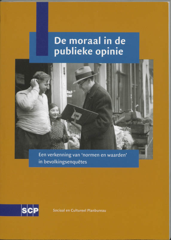 Omslag van De moraal in de publieke opinie