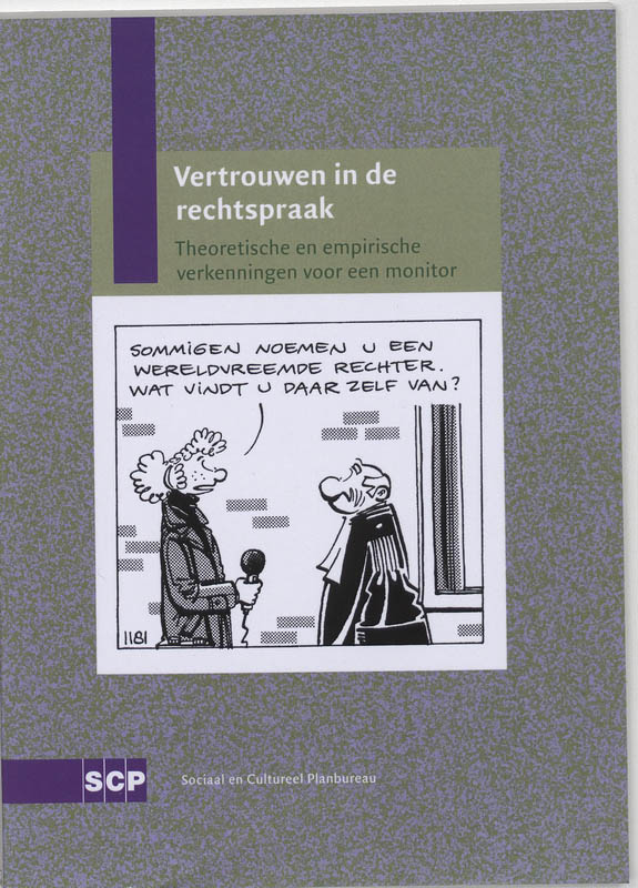 Omslag van Vertrouwen in de rechtspraak
