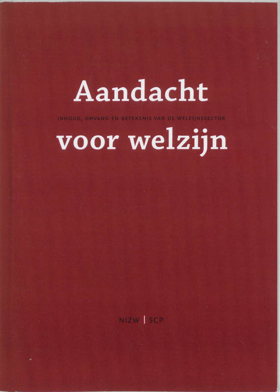 Omslag van Aandacht voor welzijn
