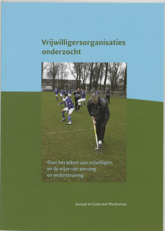 Omslag van Vrijwilligersorganisaties onderzocht