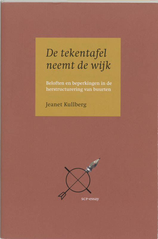 Omslag van De tekentafel neemt de wijk