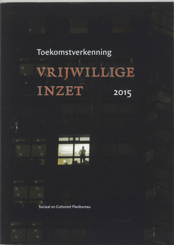 Omslag van Toekomstverkenning vrijwillige inzet 2015