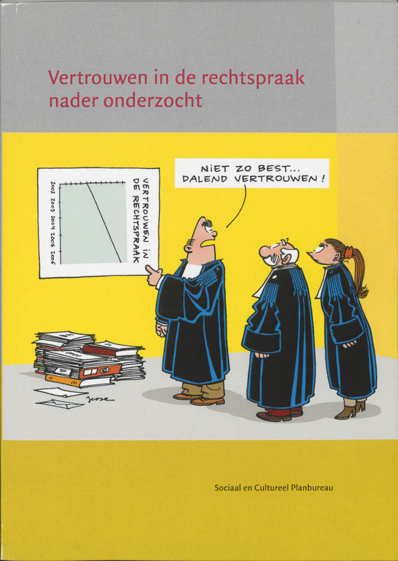 Omslag van Vertrouwen in de rechtspraak nader onderzocht