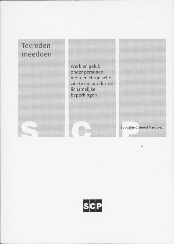 Omslag van Tevreden meedoen