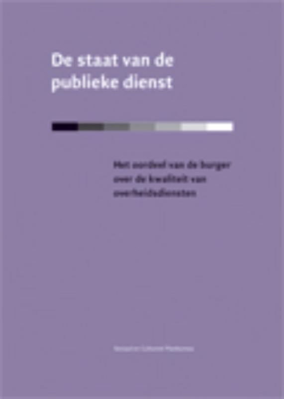 Omslag van De staat van de publieke dienst