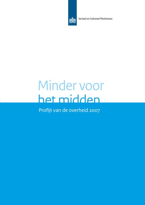 Omslag van Minder voor het midden