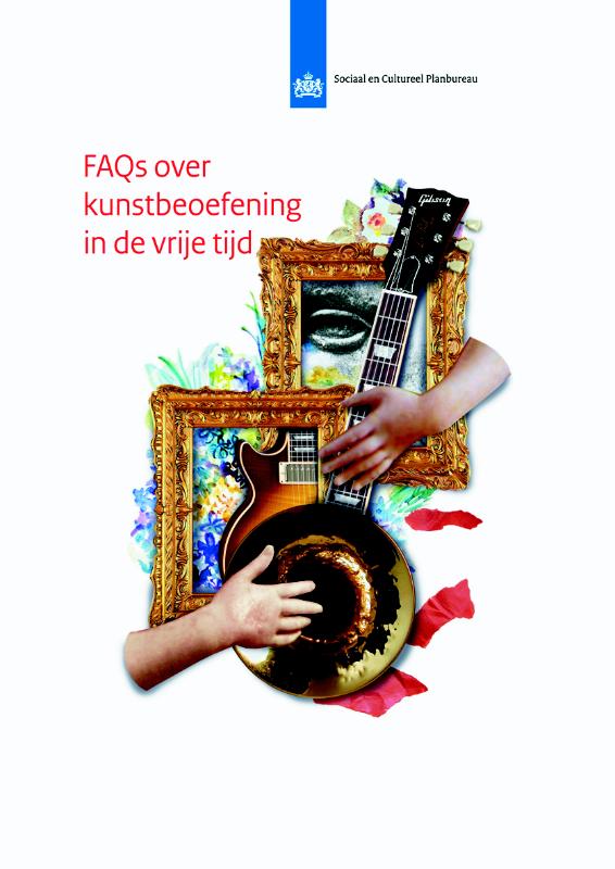 Omslag van FAQs over kunstbeoefening in de vrije tijd