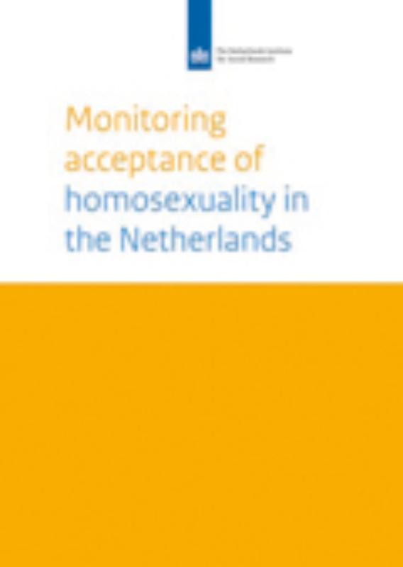 Omslag van Monitoring acceptance of homosexuality in the Netherlands