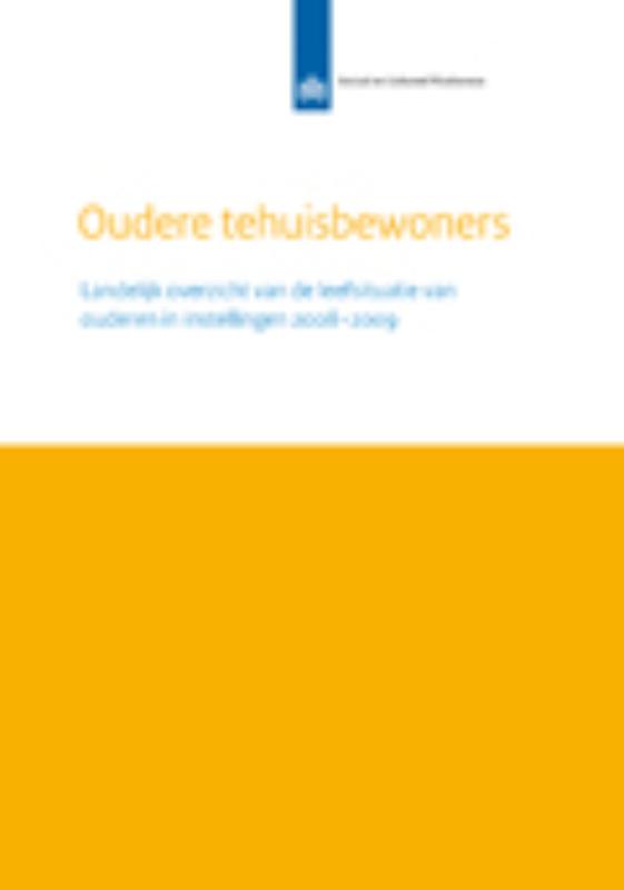 Omslag van Oudere tehuisbewoners