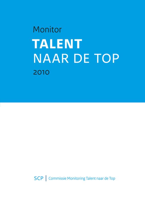 Omslag van Monitor Talent naar de Top 2010