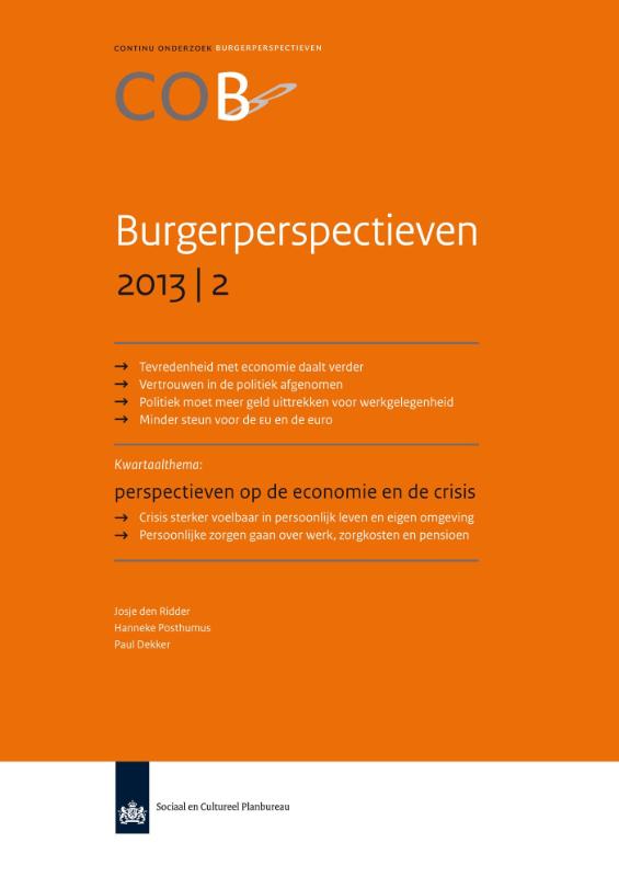 Omslag van Burgerperspectieven 2013 | 2