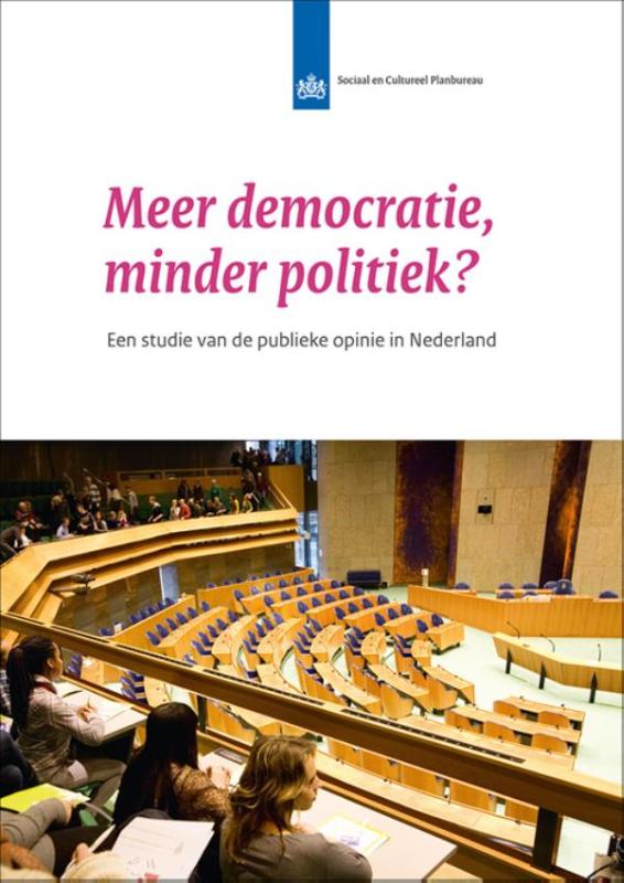 Omslag van Meer democratie, minder politiek?