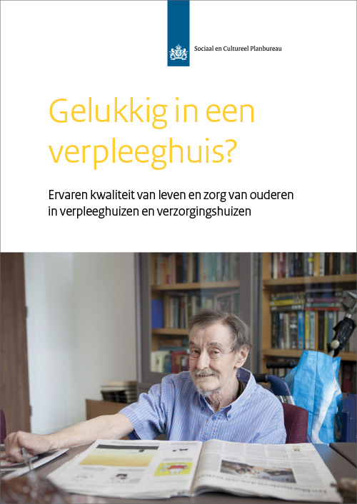 Omslag van Gelukkig in een verpleeghuis?