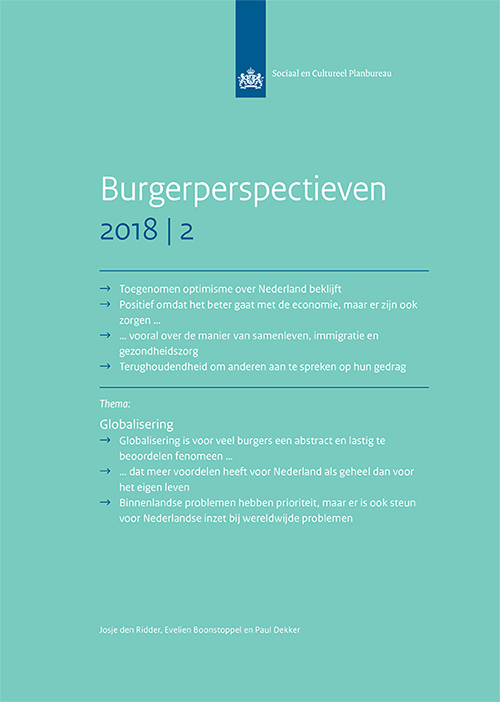 Omslag van Burgerperspectieven 2018|2
