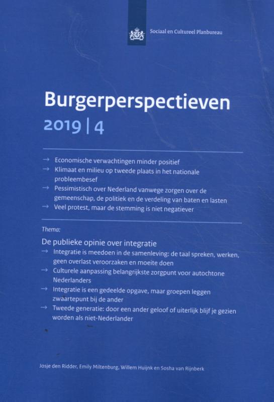 Omslag van Burgerperspectieven 2019 | 4