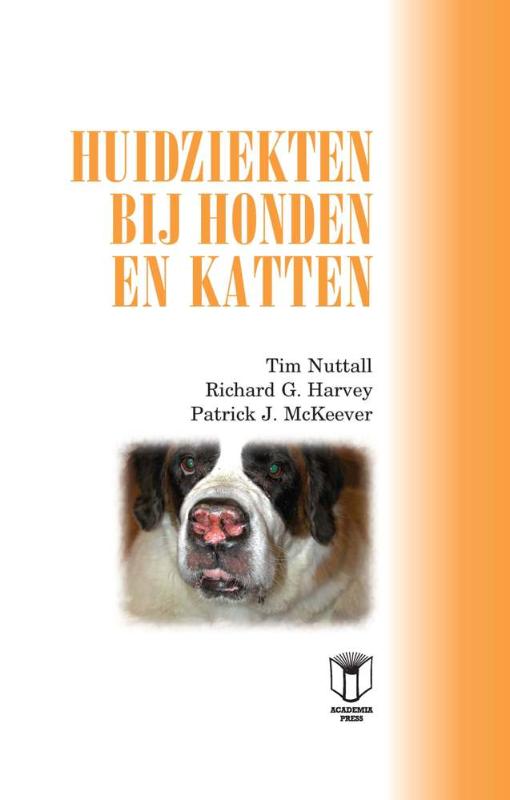 Omslag van Huidziekten bij honden en katten