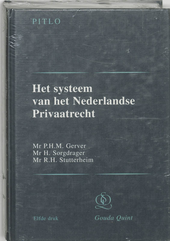 Omslag van Het systeem van het Nederlandse privaatrecht