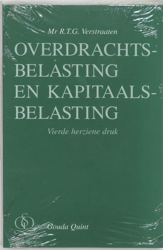 Omslag van Overdrachtsbelasting en kapitaalsbelasting
